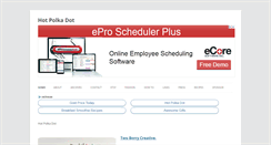 Desktop Screenshot of hotpolkadot.com